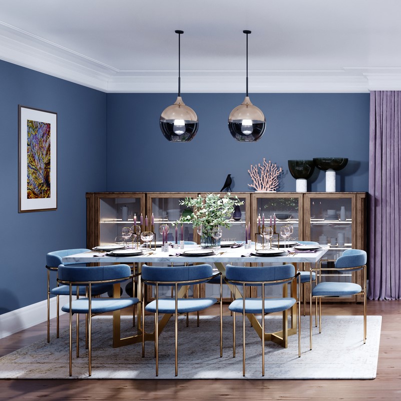 Defy The Trends And Pick Something Bold For Your Dining Room Paint