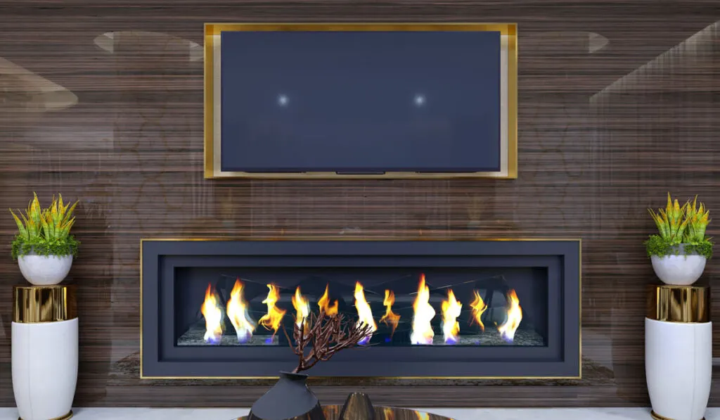 Mounting a TV Over a Wood Burning Fireplace